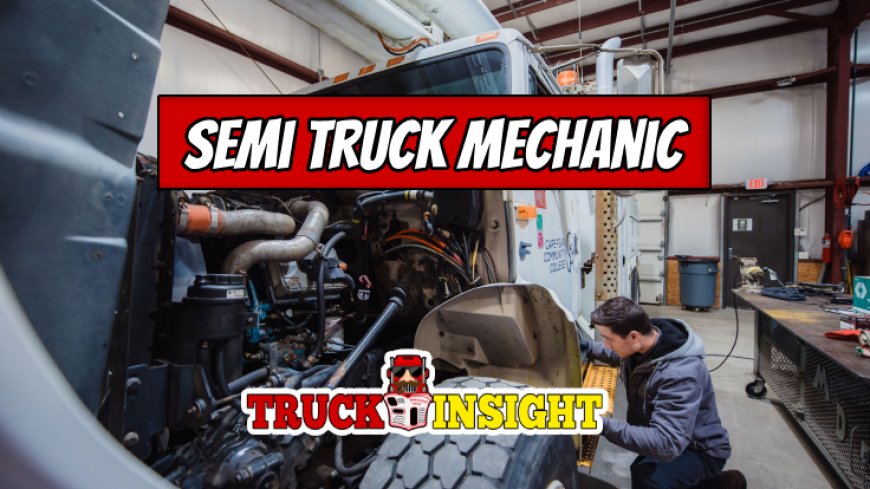 How to Become a Successful Semi Truck Mechanic